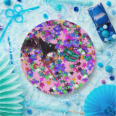 MARDI GRAS MASQUERADE BALL MASK Konfetti Pappteller (Party)