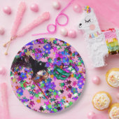 MARDI GRAS MASQUERADE BALL MASK Konfetti Pappteller (Party)