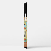 MARDI GRAS MASQUERADE BALL THEATER BÜHNE Monogramm Case-Mate iPhone Hülle (Rückseite / Rechts)