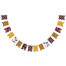 Mardi Gras Masquerade Carnaval Wimpelkette