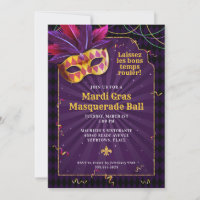 Mardi Gras Masquerade, Fett Dienstag Party