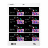 MARDI GRAS MASQUERADE Konfetti (Vorne)