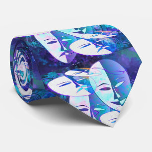 Mardi Gras Masquerade Maske Party Necktie Krawatte