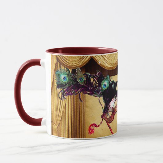 MARDI GRAS MASQUERADE MASKS Bühne Tasse (Links)