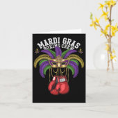 Mardi Gras Masquerade mit Boxen-Crew Karte (Gelbe Blume)