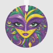 Mardi Gras Masquerade Ornament (Rückseite)