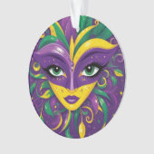 Mardi Gras Masquerade Ornament (Vorderseite)
