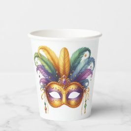 Mardi Gras Masquerade Pappbecher