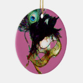 MARDI GRAS MASQUERADE PARTY, Gem Stones Keramik Ornament (Rechts)