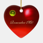 MARDI GRAS MASQUERADE PARTY, Gem Stones Keramikornament (Hinten)