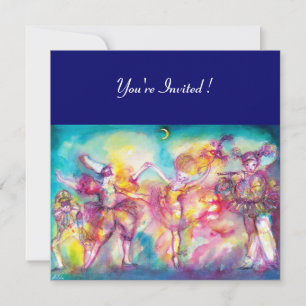 MARDI GRAS MASQUERADE PARTY , Tanz, Musik Einladung