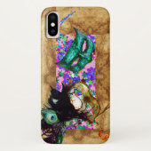MARDI GRAS MASQUERADE Perchetti Case-Mate iPhone Hülle (Rückseite)