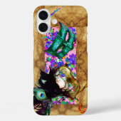 MARDI GRAS MASQUERADE Perchetti Case-Mate iPhone Hülle (Rückseite)