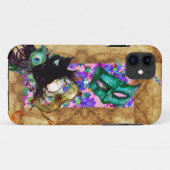 MARDI GRAS MASQUERADE Perchetti Case-Mate iPhone Hülle (Rückseite (Horizontal))