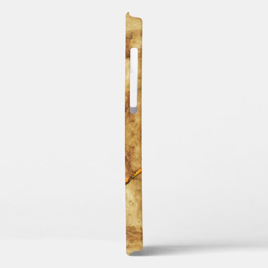 MARDI GRAS MASQUERADE Perchment Case-Mate iPhone Hülle (Rückseite / Links)