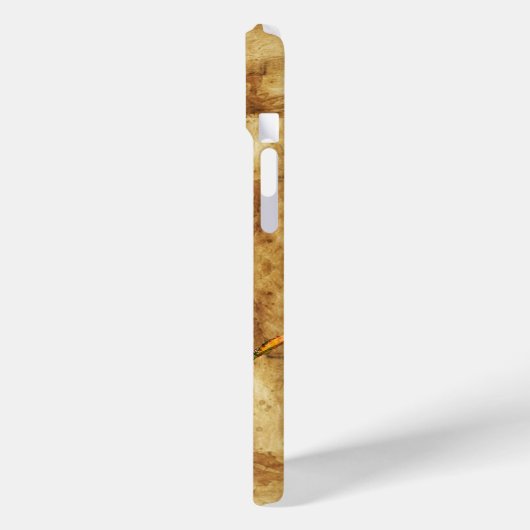 MARDI GRAS MASQUERADE Perchment Case-Mate iPhone Hülle (Rückseite / Links)