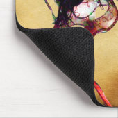 MARDI GRAS MASQUERADE Perchment Mousepad (Ecke)
