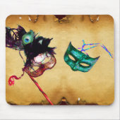 MARDI GRAS MASQUERADE Perchment Mousepad (Vorne)