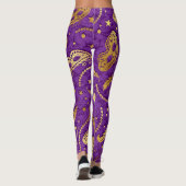 Mardi Gras Masquerade Pop Mode Leggings (Rückseite)