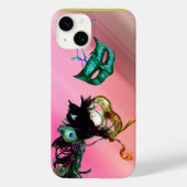 MARDI GRAS MASQUERADE Seide Case-Mate iPhone Hülle (Rückseite)