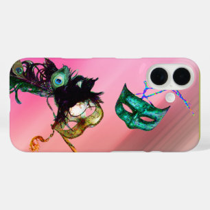 MARDI GRAS MASQUERADE Seide iPhone 16 Hülle