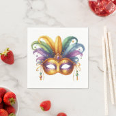 Mardi Gras Masquerade Serviette (Beispiel)