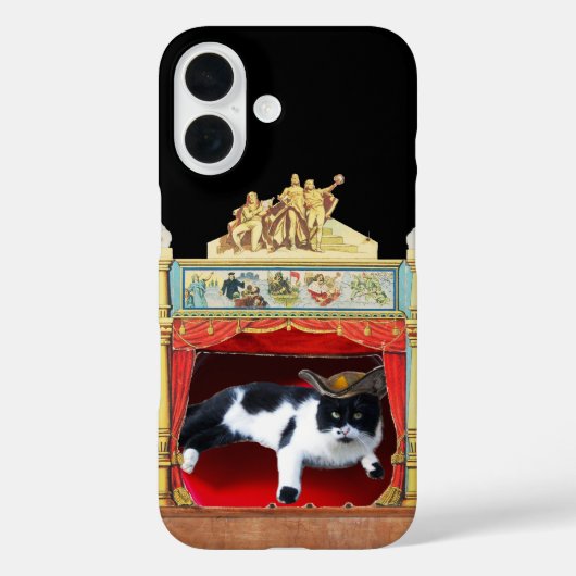 MARDI GRAS MASQUERADE THEATER CAT Case-Mate iPhone HÜLLE (Rückseite)