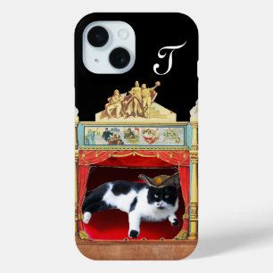 MARDI GRAS MASQUERADE THEATER CAT Monogramm Case-Mate iPhone Hülle