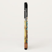 MARDI GRAS MASQUERADE THEATER CAT Monogramm Case-Mate iPhone Hülle (Hinten/Links)