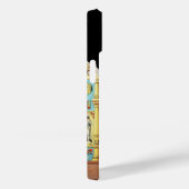 MARDI GRAS MASQUERADE THEATER CAT Monogramm Case-Mate iPhone Hülle (Rückseite / Rechts)