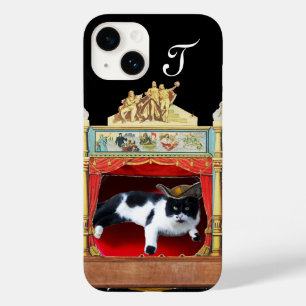 MARDI GRAS MASQUERADE THEATER CAT Monogramm Case-Mate iPhone 14 Hülle