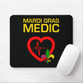 Mardi Gras Medic Mousepad (Mit Mouse)
