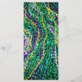 Mardi Gras Menu Menükarte (Rückseite)