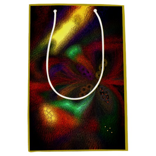 "Mardi Gras" (Mittel) Geschenktasche Mittlere Geschenktüte (Vorderseite)