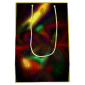 "Mardi Gras" (Mittel) Geschenktasche Mittlere Geschenktüte (Rückseite)