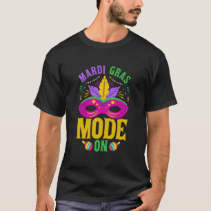Mardi-Gras-Modus Ein Celebrations Umzug Fat Tuesda T-Shirt