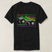 Mardi Gras Monster Truck US-amerikanische Flagge
