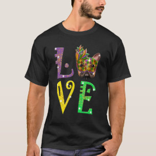 Mardi Gras Mops Dog Funny Puppy 1 T-Shirt
