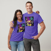 MARDI GRAS MOPS T-Shirt (Unisex)