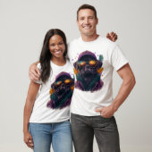 Mardi Gras Mops Vibrant T-Shirt (Unisex)