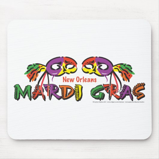 MARDI-GRAS MOUSEPAD (Vorne)