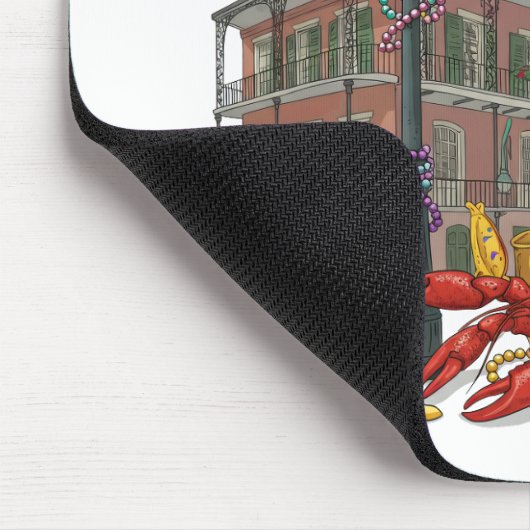 Mardi Gras Mousepad (Ecke)