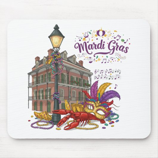 Mardi Gras Mousepad (Vorne)