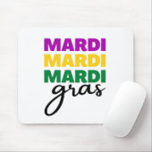 Mardi Gras Mousepad (Mit Mouse)