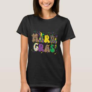 Mardi Gras Muster Narr Karnevalsumzug Frauen K T-Shirt