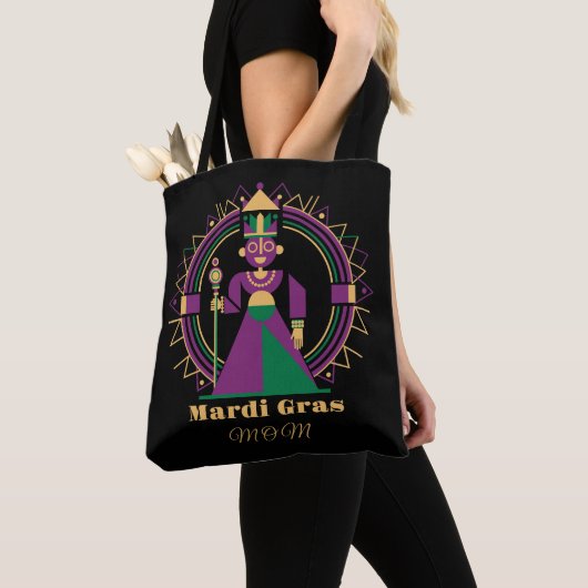 Mardi Gras Mutter 2026 Königin Tasche (Von Nahem)