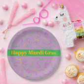 Mardi Gras Napkins Pappteller (Party)