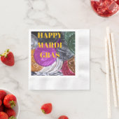 Mardi Gras Napkins Serviette (Beispiel)