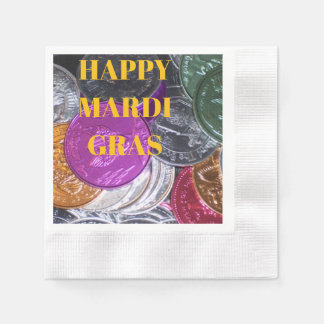 Mardi Gras Napkins Serviette