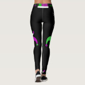Mardi Gras Narrenhut Leggings (Rückseite)